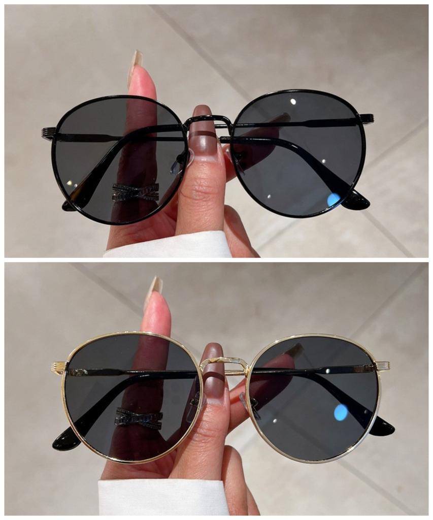 Retro OVAL Ocean Sunglasses UV Resistant Fashionable Trendy Ins Unisex Sunglasses