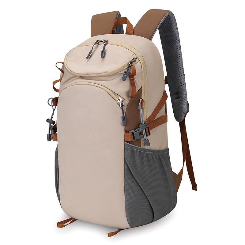 Outdoor Climbing Backpack Large Storage Travel Communting Shopping Camping Bag Short Distance College Laptop Portable Schoolbag