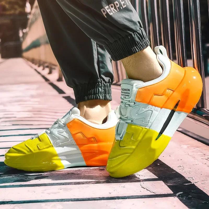 Zapatos para hombre, zapatillas deportivas, tenis masculinos, zapatos de lujo, zapatillas casuales para hombre, zapatillas de deporte transpirables de moda, zapatillas para correr para hombre