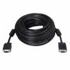 SVGA Cable with Ferrite - AISENS - 15 Meters - Black - 2048x1536 Resolution - Double Shielding - HDB15 Male Connectors