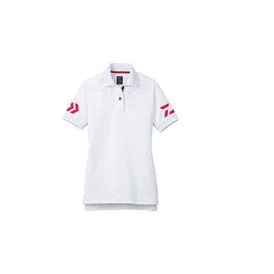 Camisa de Pesca Polo Manga Curta Branca X Rosa Wl De 7906