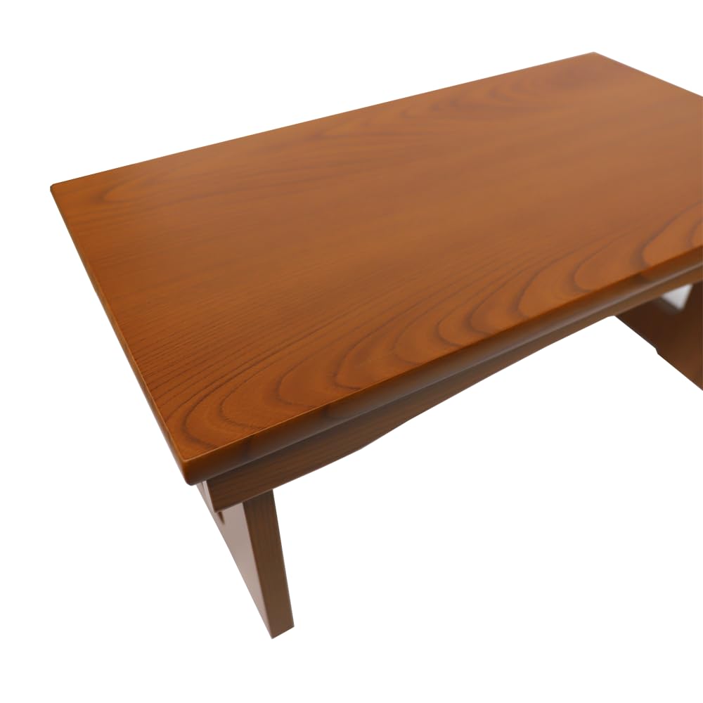 [Edo Souyou] Outlet Product: Folding Zelkova-Style Offering Table, Buddhist Altar Table, Flower Stand, Display Stand, Simple Modern Design (20-inch,