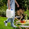 KADAX Kanister für Wasser Waschbecken Behälter Ballon Spender Seife Flüssigkeiten 10L mit Hahn