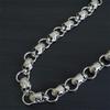 Skull Charm Wallet Chain Punk Jewelry Jean Chain with Closure Hook Belt Chain