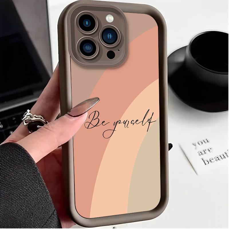 Be Yourself Colored Printed Fashion Case Flexible Soft Silicone TPU Shell Full Back Cover for Xiaomi Redmi Poco