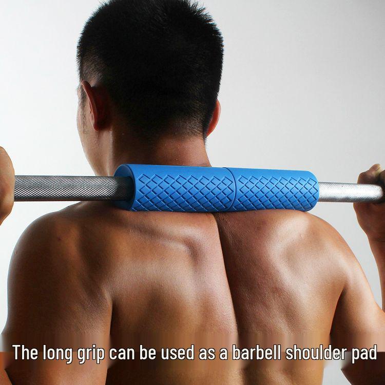 Silicone Dumbbell Thick Grip Handle Cover for Gym Equipment