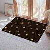 Abstract S Star Floor Mat Eco  Flannel Doormat Non Slip Odorless Indoor Floor Rug Soft Short Plush Home Mat