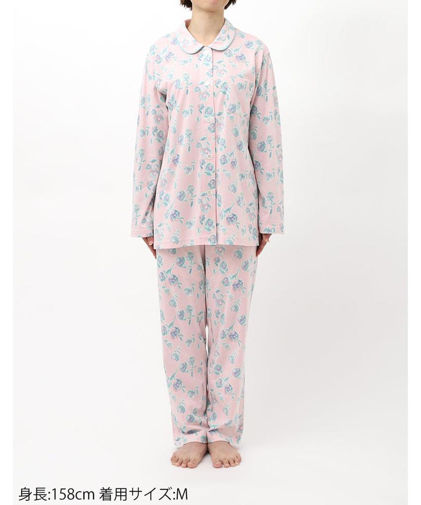 Long Sleeves and Cotton EP8072 Wing/Wacoal Women's Pajamas, Pants, 100% Jersey,