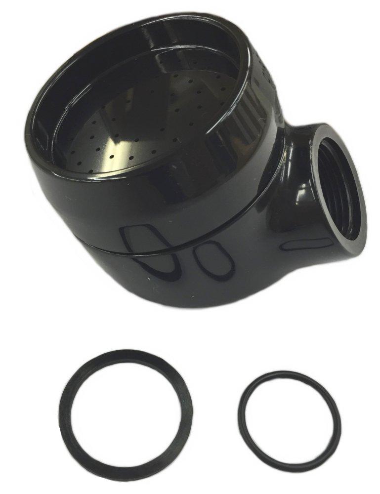 

TOTO Hand shower head (for hair washing basin, black) TH561R