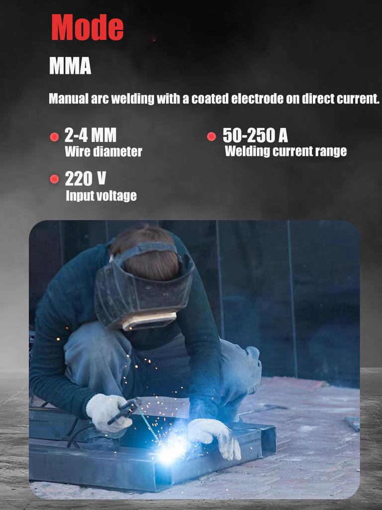 3 In 1 Semi-Automatic Welding Machine MIG/TIG/MMA IGBT Inverter Welder Non Gas Welder Synergy Tool For Gasless Iron Soldering