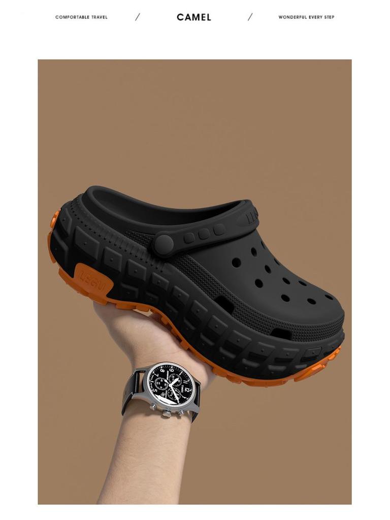 Men's Summer 2025 Breathable Non-Slip Beach & Driving Sandals