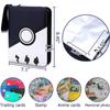 400 Pocket Trading Card Binder Albums Stránky Paměťové karty Přenosný organizér Pouzdro na herní karty Pokémon