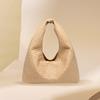 Borsa Tote Tessuta in Camoscio da Donna Grande Morbida in Pelle a Spalla Con Magnete per Pendolarismo Quotidiano Uso Casual