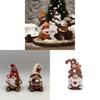 Christmas Couples Gnome Resin Figurine Set Home Decor Gift For Holiday Celebrations