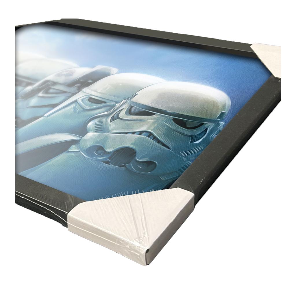 Star Wars: The Mandalorian Masks Stormtrooper Framed Poster