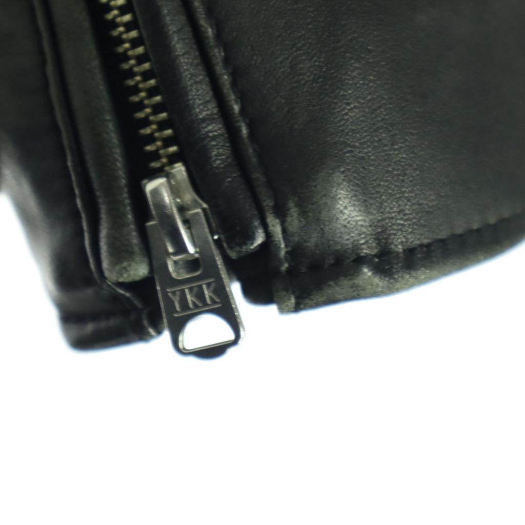 Collective Long Sleeve Leather Single Riders Jacket S Black Sheep Leather Women Used