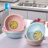 Single Layer Plastic Fruit & Vegetable Drain Basket – Versatile Kitchen Sieve & Storage Solution