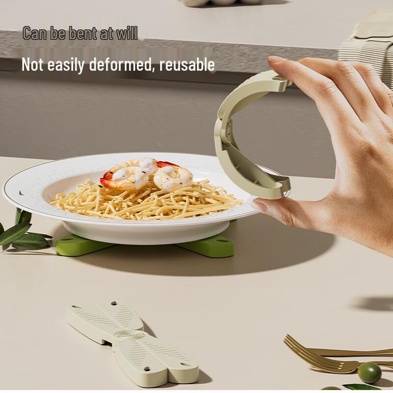 Changbaosen Foldable Silicone Trivet Set