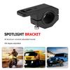 Motorcycle LED Headlight Clamps Brackets 360 Adjustable Tube Clamp Mount Kit Motorbike Head Lamp Holder Support Moto Accessories