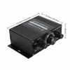 20w+20W Audio Amplifier 47K Resolution Stereo Amplifier Durable Mini Power Amplifier  Car Stereo