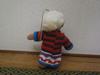 [USED] Bear, Teddy Bear, Plush Toy, Mascot, Knit, Strap