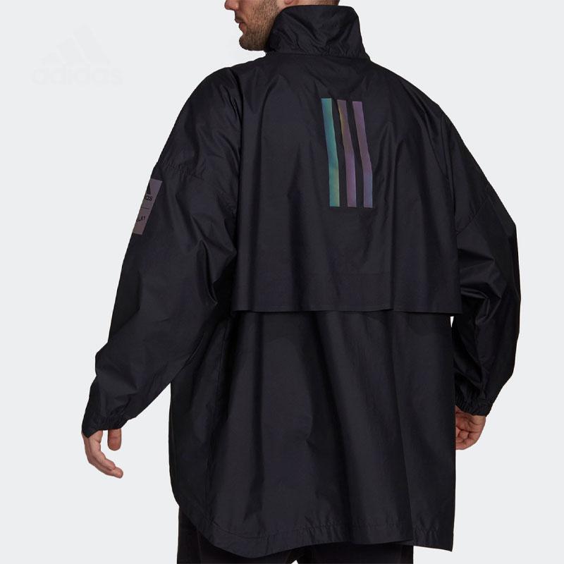 Adidas Myshelter W.R. Gradient High Neck Casual Jacket Men Outerwear Black GM4378