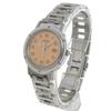 Hermes Clipper Watches CL4.410 pinkDial Stainless Steel Quartz Analog Display Boys Used