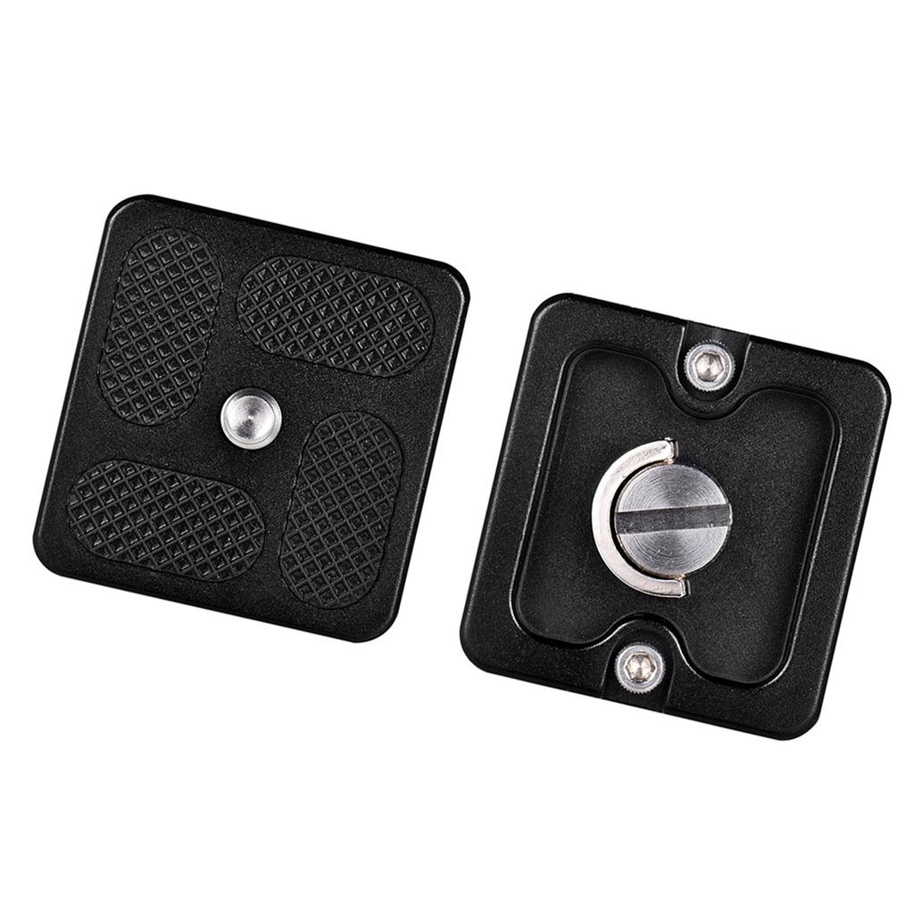 40*38mm Size Aluminum Alloy Universal Quick Release Plate D 40T QR Plate with 1 4 Inch Screw for Arca Swiss Benro