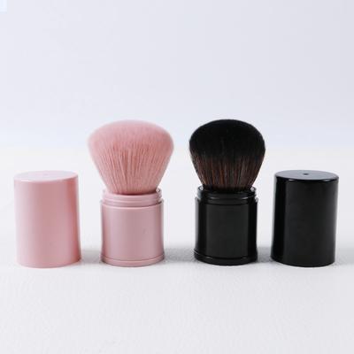 Přenosné zatahovací štětce na make-up, pudrový make-up, štětec na obličej, štětec na make-up, kosmetické nástroje, štětec na tvářenku pro ženy