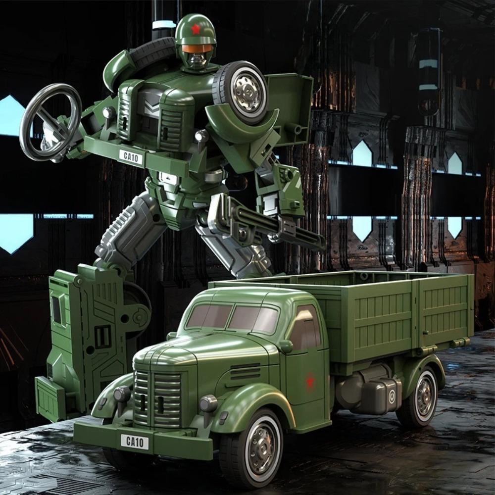 IN STOCK BMB AOYI New COOL 21cm Transformation Movie Toys KO Robot Car Anime Model Action Figure Kids Boy Gift H6001-3 6022A