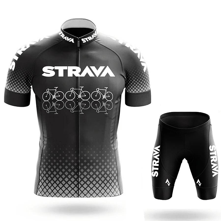 Pro Cycling Jersey Set Summer Short Sleeve Breathable Men's MTB Bike Cycling Clothing Maillot Ropa Ciclismo Uniform Suit