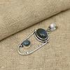 Labradorit Edelstein 925 Sterling Silber Wunderschöner Schmuck handgefertigter Anhänger für Frauen