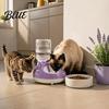 Easy To Clean Cat Water Supply Automatic Dispenser Auto Refill Pet Feeder Cute Dispenser Ear Design Bottle Adapter Threaded Bowl for Cats