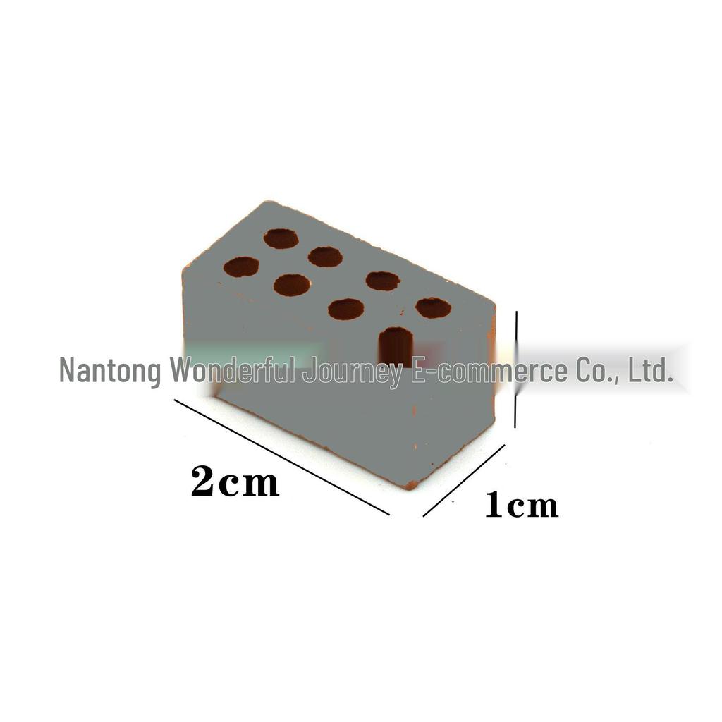 Micro Landscape DIY Model: Mini Brick Old House Building Blocks for Students