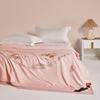 ZMN 100% Mulberry Silk All-Season Embroidered Quilt