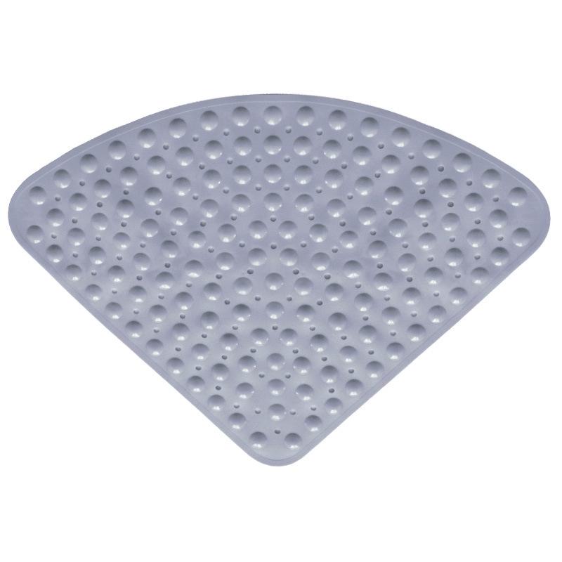 Triangular Non-Slip Bathroom Mat: Comfortable Diamond Design for Shower and Toilet