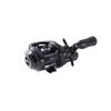 AbuGarcia ROXANI8 Right-Hand Baitcasting Reel, Carbon Handle, Saltwater Compatible, Black, High Gear (8.0:1), Max 83cm