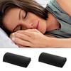 Black Semicircle Natural Pillow For Neck Support Portable And Breathable Wide Application Supportive
