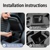 Plush Car Armrest Cushion Booster Pad Thicken Heightening Pad Car Armrest Pad  For Central Console