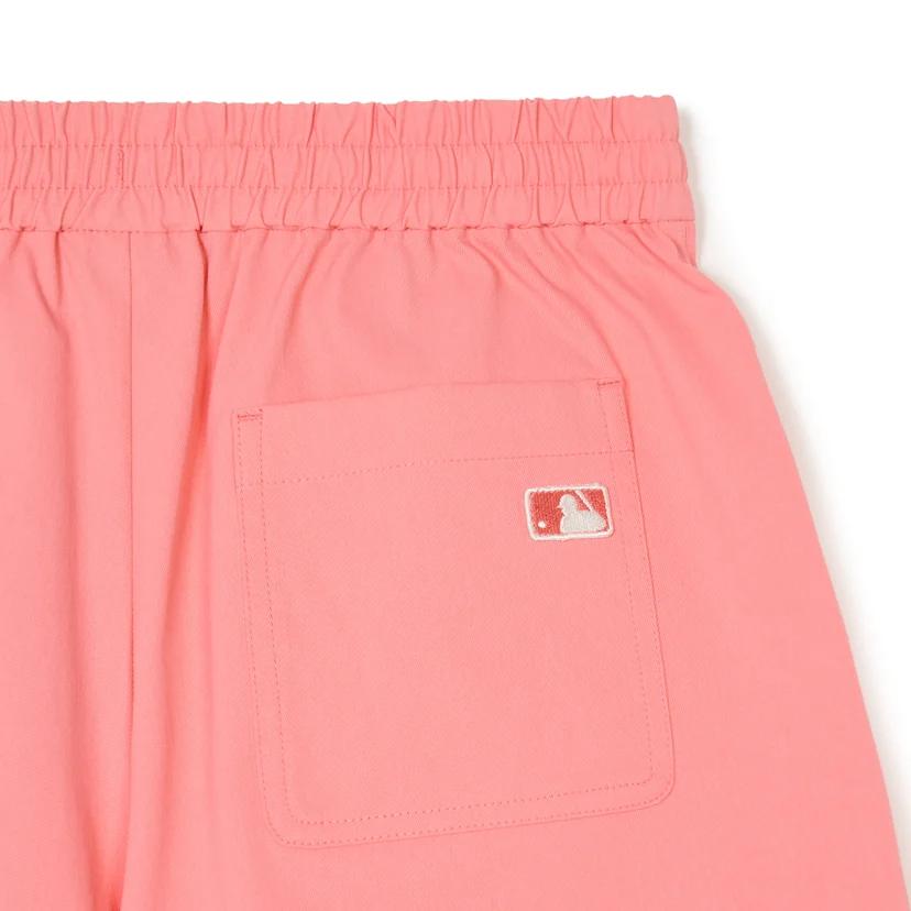 New MLB Casual Shorts Women's Pink 3FSMB0143-45COS