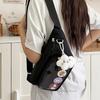 New Cute Anime Ita Bag Sweet Women'S Outdoor Cycling Casual Chest Bag Girls Transparent Waist Bag Diy Comic Display Shoulder Bag