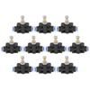 Pneumatic Airflow Regulator /set Push In Speed Controller 6mm Pneumatic Air  Control Valve Connector