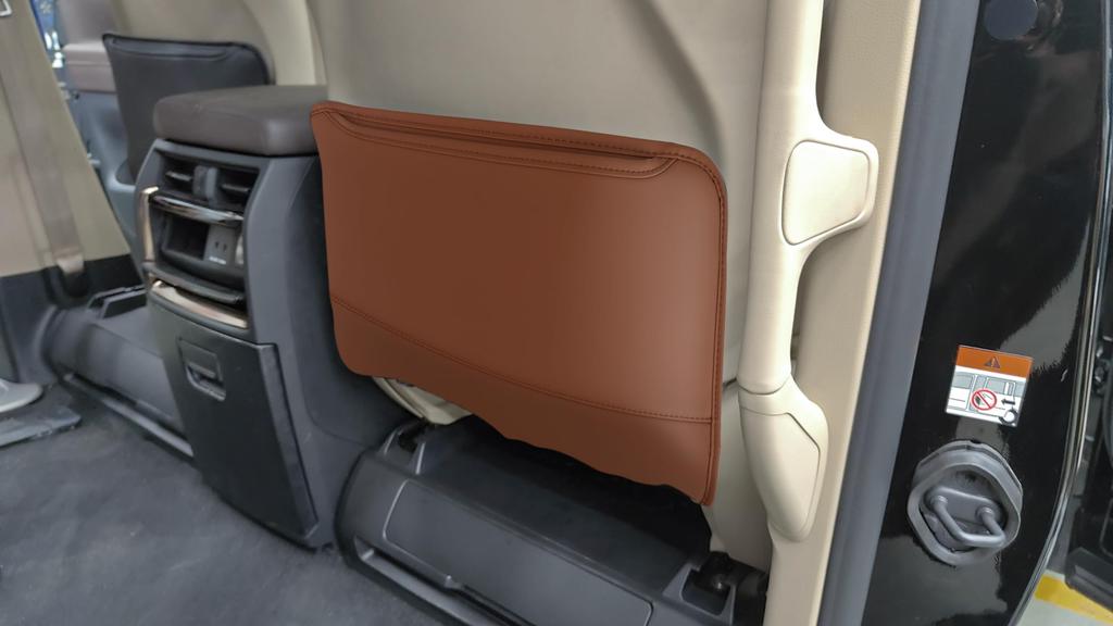 ruiya New Alphard 40 Series Vellfire 40 Series Exclusive Rear Seat Kick Guard Back Kick Mat Rear Seat Kick Guard New Alphard 40 Series Protector with