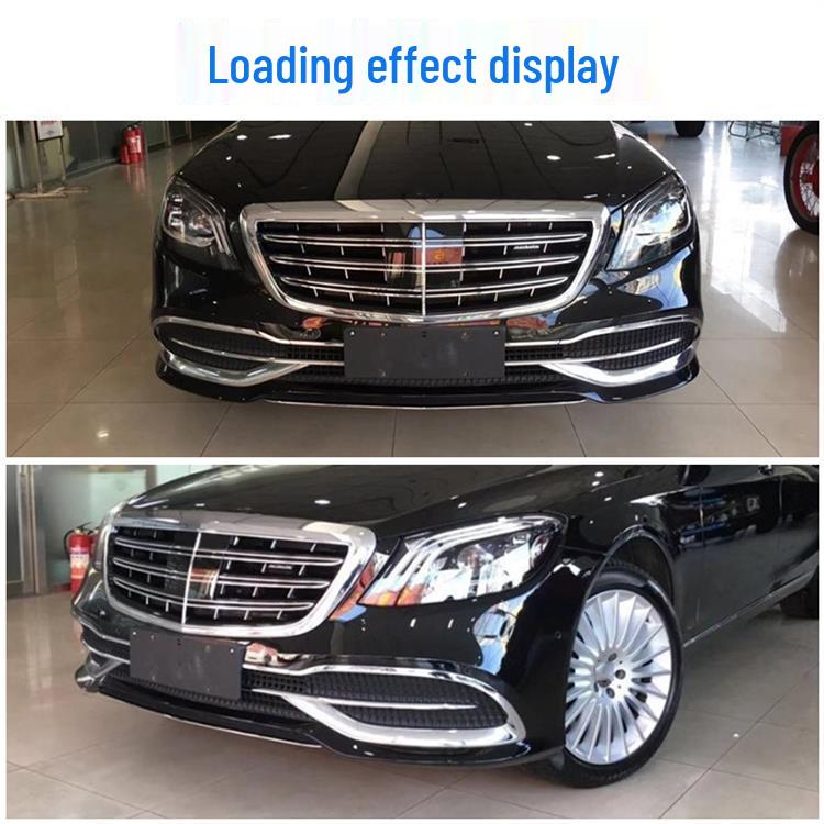 Manshi Kennzeichenhalterung vorne für Mercedes-Benz W222 Maybach S450, S560, S680