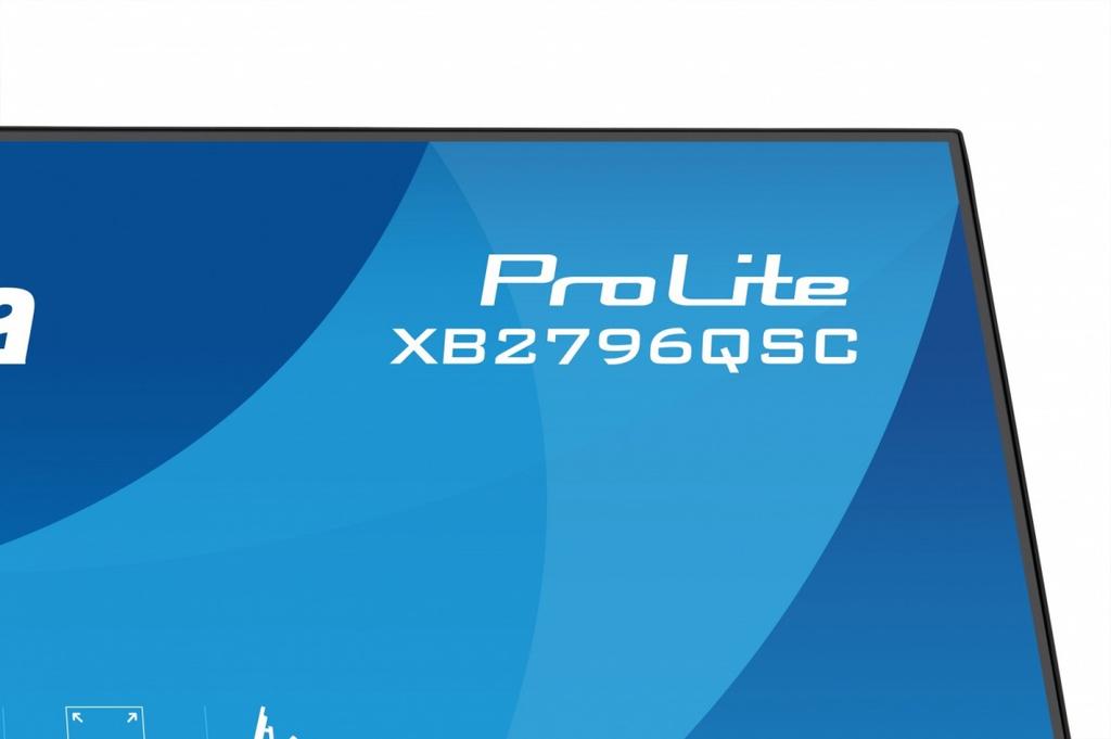ProLite Monitor 27 inches XB2796QSC-B1 IPS, QHD, HDMI, USB-C (PD 65W), 75Hz, 350cd, 1xUSB 3.2, 1xUSB-C, 2x2W, HAS 150/PIVOT/360 