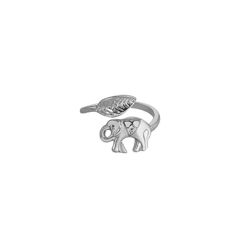 Japanese And Korean Creative Cartoon Open Ring Natal Rabbit Ring Love Like Butterfly Snake High Sense Ring