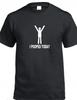 I Pooped Today T-Shirt Funny Stick Figure Joke Dirty Humor Gift Gag Adult Tee