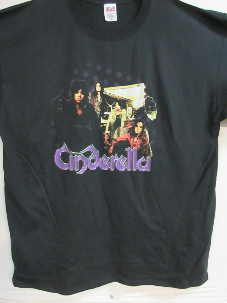 

CINDERELLA OFFICIAL MERCH 2005 TOUR CONCERT BAND MUSIC SHIRT 2XL / XXL Unisex T-Shirt XXXL