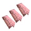 3Pcs Decorative Tablecloths Aluminum Foil Shiny Tablecover Table Decoration AccessoriesRose Gold
