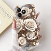 For Realme C61 RMX3939 RMX3930 C63 RMX3939 Case For Realme C63 Cover Luxury Fashion Flower Kawaii Girl Cute Cat Shockproof Shell
